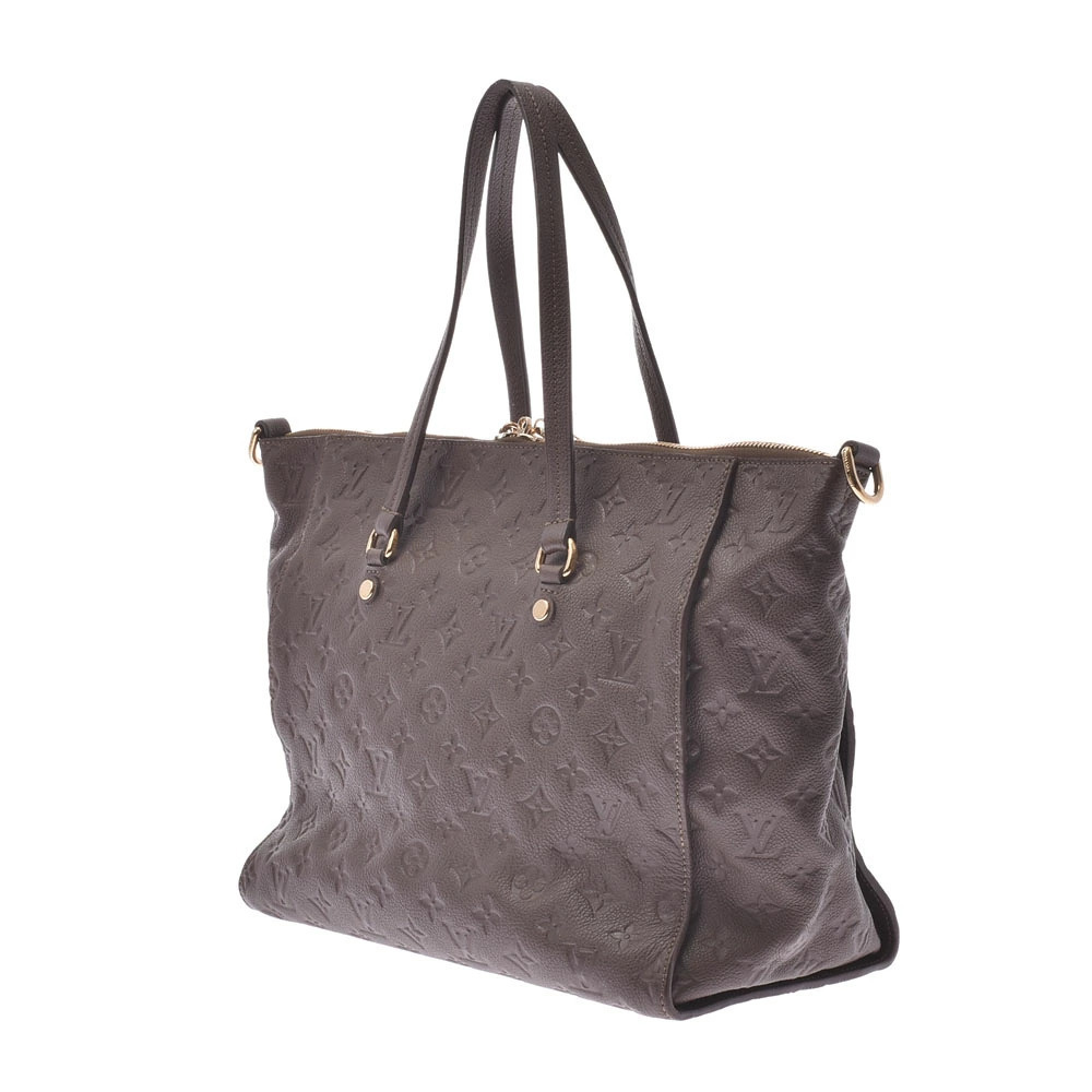 Louis Vuitton Bag Empreinte Ombre Leather Tote Lumineuse Monogram Brown